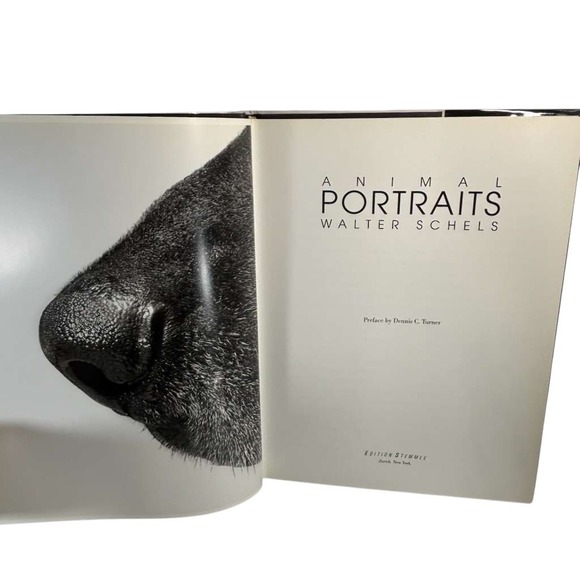 Animal Portraits by Walter Schels (2001 HCDJ) EDITION STEMMLE - Picture 5 of 9